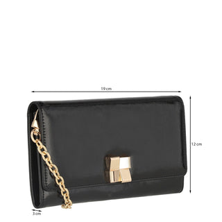 Bolso Clutch o Bolso de Mano WESTIES Hbgaimonwe Hoder Sintetico Color Negro