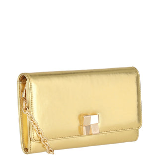 Bolso Clutch o Bolso de Mano WESTIES Hbgaimonwe Hoder Sintetico Color Metalico