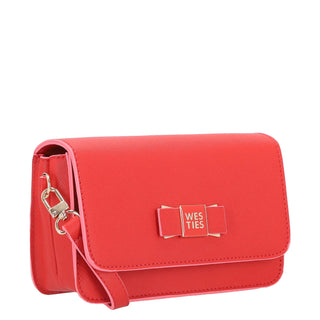 Bolsa Crossbody WESTIES Hbhalvorwe Validana Sintetico Color Rojo