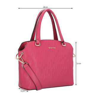 Bolsa de Mano WESTIES Hbheiranwe Elatior Sintetico Color Rosa