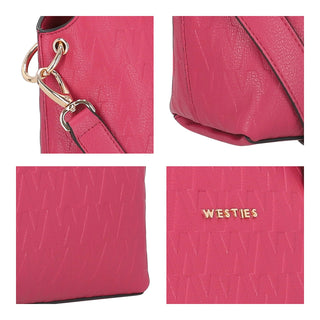 Bolsa de Mano WESTIES Hbheiranwe Elatior Sintetico Color Rosa