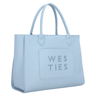 Bolsa Tote WESTIES Hbkumaeewe Ricini Sintetico Color Azul