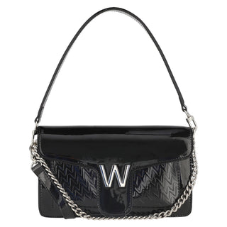 Bolsa tote WESTIES Hbmadero2we Chuji Sintetico Color Negro