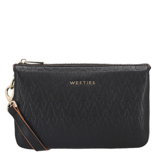 Bolsa Crossbody WESTIES Hbmagellawe Elatior Sintetico Color Negro