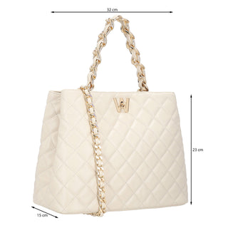 Bolsa de Mano WESTIES Hbmaitasunawe Chesnutbud Sintetico Color Blanco