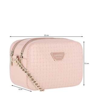 Bolsa Crossbody WESTIES Hbmikeel6we Salma Sintetico acabado charol Color Rosa