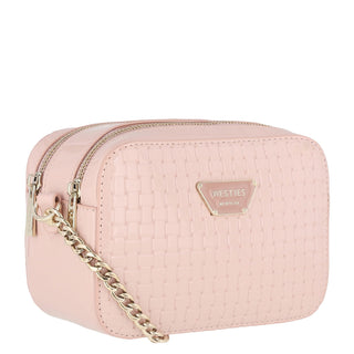 Bolsa Crossbody WESTIES Hbmikeel6we Salma Sintetico acabado charol Color Rosa