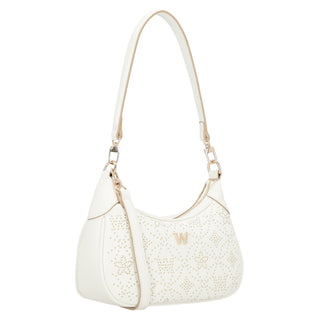 Bolsa Crossbody WESTIES Hbmizerka2we Cabaji Sintetico mo Color Blanco