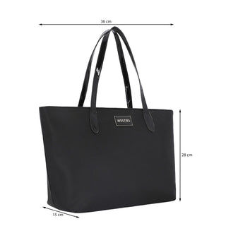 Bolsa Tote WESTIES Hbmuellerywe Valentinno Textil Color Negro