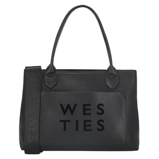 Bolsa de Mano WESTIES Hbnerzhul2we Ricini Sintetico Color Negro