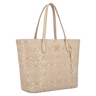 Bolsa Tote WESTIES Hbnobili2we Cabaji Sintetico mo Color Beige