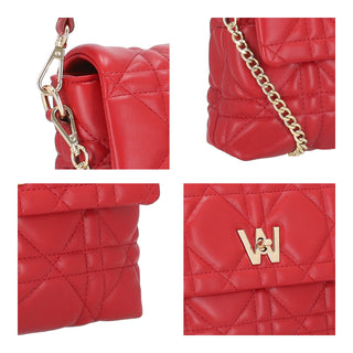 Bolsa tote WESTIES Hbnoceda2we Elikai Sintetico Color Rojo