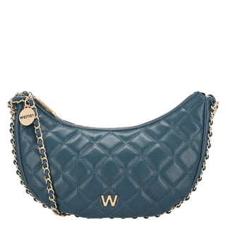 Bolsa Crossbody WESTIES Hboblongawe Chesnutbud Sintetico Color Azul