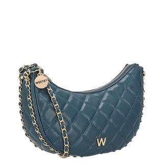 Bolsa Crossbody WESTIES Hboblongawe Chesnutbud Sintetico Color Azul