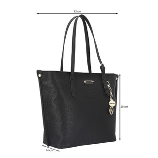 Bolsa Tote WESTIES Hbpalleniwe Manshik Sintetico mo Color Negro