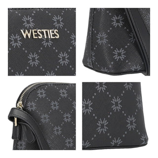 Bolsa Crossbody WESTIES Hbsalmina4we Giovanna Sintetico mo Color Negro