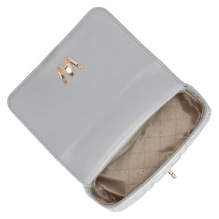 Bolsa Crossbody WESTIES Hbselenawe Elikai Sintetico Color Gris