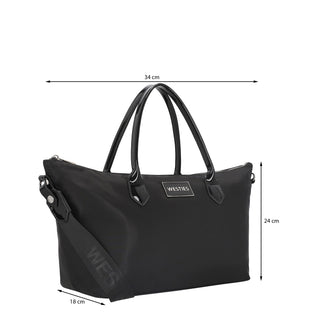 Bolsa de Mano WESTIES Hbserbalwe Valentinno Textil Color Negro