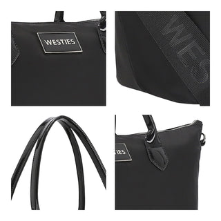 Bolsa de Mano WESTIES Hbserbalwe Valentinno Textil Color Negro