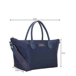 Bolsa de Mano WESTIES Hbserbalwe Valentinno Textil Color Azul