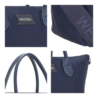 Bolsa de Mano WESTIES Hbserbalwe Valentinno Textil Color Azul