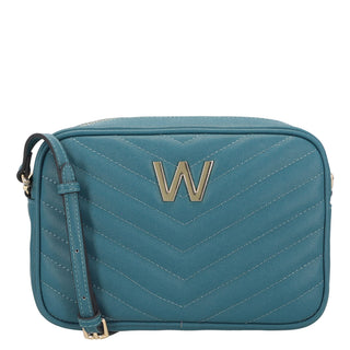 Bolsa Crossbody WESTIES Hbsilliquawe Grataegu Sintetico Color Azul