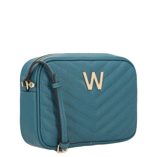 Bolsa Crossbody WESTIES Hbsilliquawe Grataegu Sintetico Color Azul