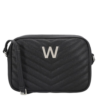 Bolsa Crossbody WESTIES Hbsilliquawe Grataegu Sintetico Color Negro