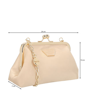 Bolso Clutch o Bolso de Mano WESTIES Hbzoilowe Brecina Textil Color Metalico