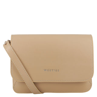 Bolsa Crossbody WESTIES Hbtournesolwe Nilfgaard Sintetico Color Beige