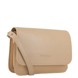 Bolsa Crossbody WESTIES Hbtournesolwe Nilfgaard Sintetico Color Beige