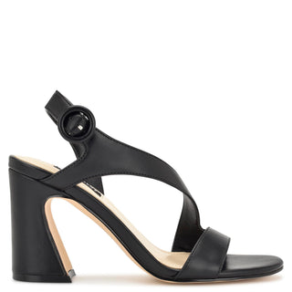 Sandalia NINE WEST Wnushila3  Sintetico Color Negro