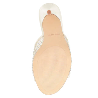 Zapato Destalonado NINE WEST Wniriep3  Textil Color Blanco