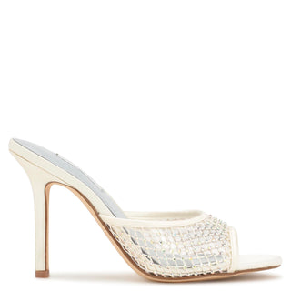 Zapato Destalonado NINE WEST Wniriep3  Textil Color Blanco