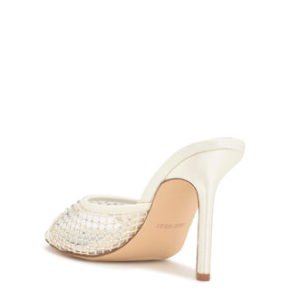 Zapato Destalonado NINE WEST Wniriep3  Textil Color Blanco