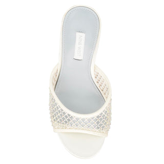 Zapato Destalonado NINE WEST Wniriep3  Textil Color Blanco