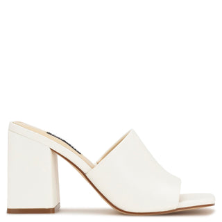 Zapato Destalonado NINE WEST Wnteice3  Sintetico Color Blanco