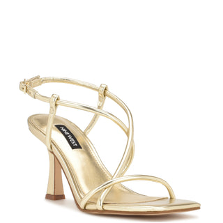 Sandalia NINE WEST Wnyuki3  Sintetico Color Metalico