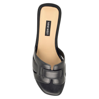 Sandalia NINE WEST Wngermani3  Sintetico Color Negro