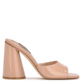 Zapato Destalonado NINE WEST Wnexcit3  Sintetico Color Beige