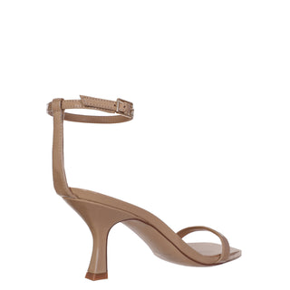 Sandalia NINE WEST Wnripe3  Piel acabado charol Color Beige