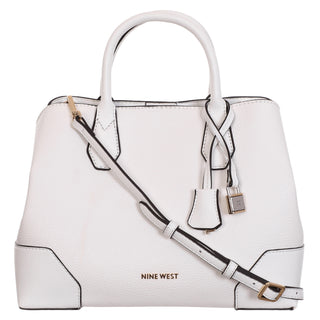 Bolsa de Mano NINE WEST Ngv108505 Brooklyn Sintetico Color Blanco