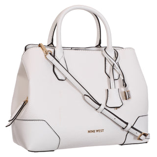 Bolsa de Mano NINE WEST Ngv108505 Brooklyn Sintetico Color Blanco