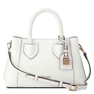 Bolsa de Mano NINE WEST Ngn130576 Dinah Piel acabado charol Color Blanco