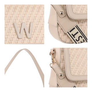 Bolsa tote WESTIES Hbthoaswe Randox Sintetico Color Beige