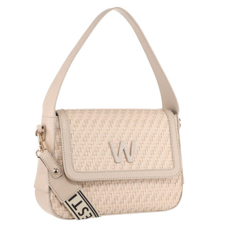 Bolsa tote WESTIES Hbthoaswe Randox Sintetico Color Beige