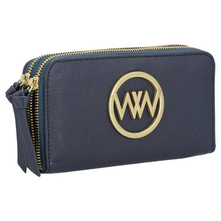 Cartera WESTIES Hbyarmulke43we Zhenzing Sintetico Color Azul