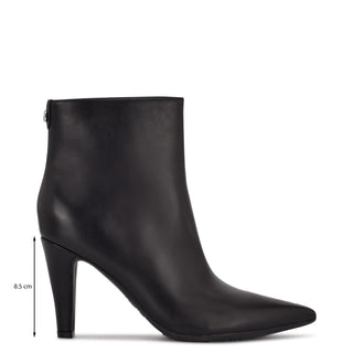 Botin NINE WEST Wncale9x9  Piel Color Negro