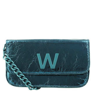 Bolsa Crossbody WESTIES Hbliozawe Lafata Sintetico Color Azul