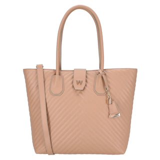 Bolsa Tote WESTIES Hbmezapan3we Pinkkisses Sintetico Color Beige